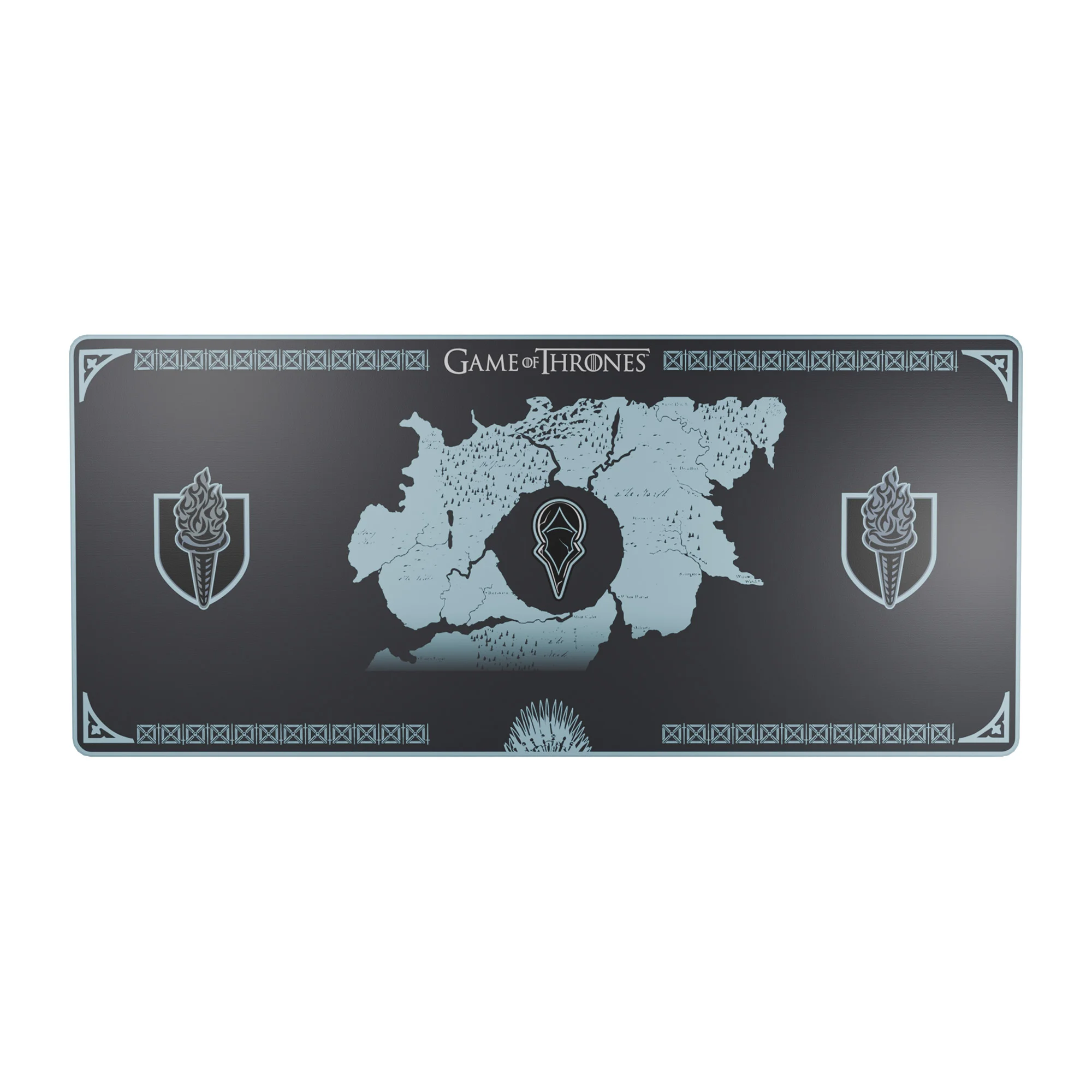 Lexip HBO Game of Thrones - Night King Edition Gaming-Mauspad Schwarz, Blau