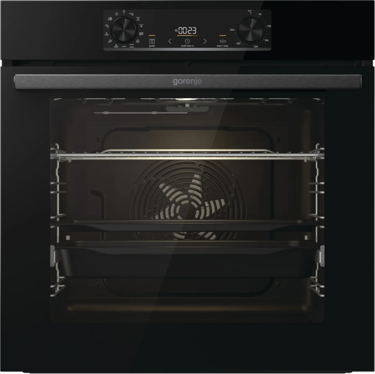 Gorenje BO6737E02BG + GI6401BSC Kochgeräte-Set Keramik Elektrischer Ofen