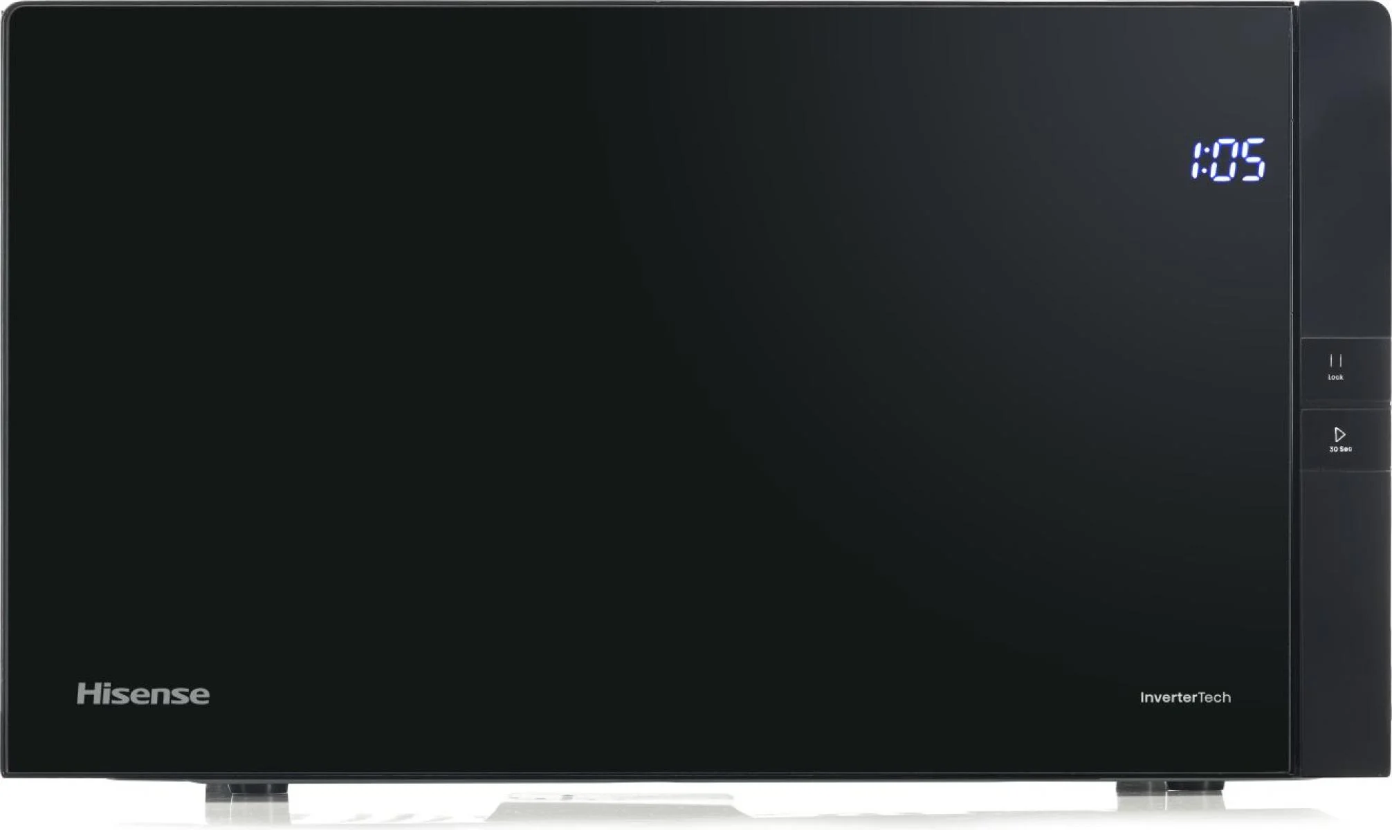 Hisense Mikrowelle mit Grillfunktion, 25 l, 900 W, Inverter, Touch control, Schwarz