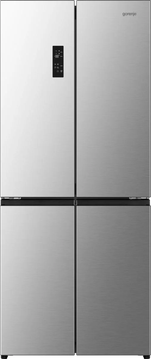 Gorenje G600 Freistehend Flügeltürkühlschrank, 190 x 79.4 x 65 cm, Edelstahl