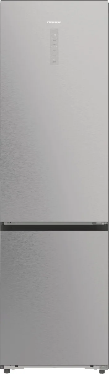 Hisense Hi5 Freistehend Kühlschrank/Gefrierschrank, Edelstahl, 413 l