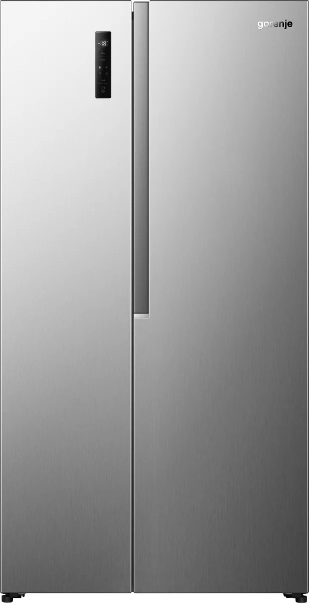 Gorenje G400 Freistehend Side-by-Side-Kühlschrank, 178.6 x 91.1 x 61.5 cm, Edelstahl