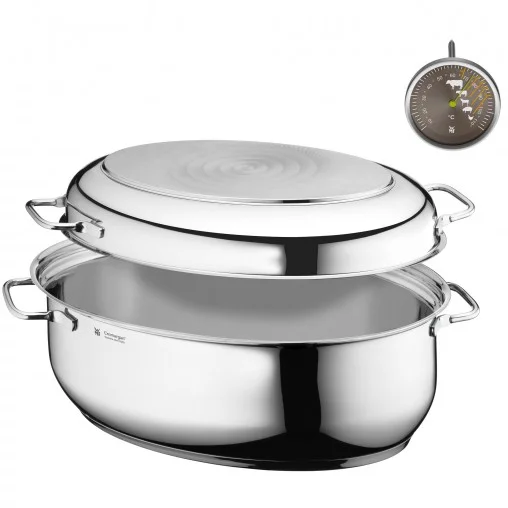 WMF 07.8800.9990 Bräter 8,5 l Edelstahl