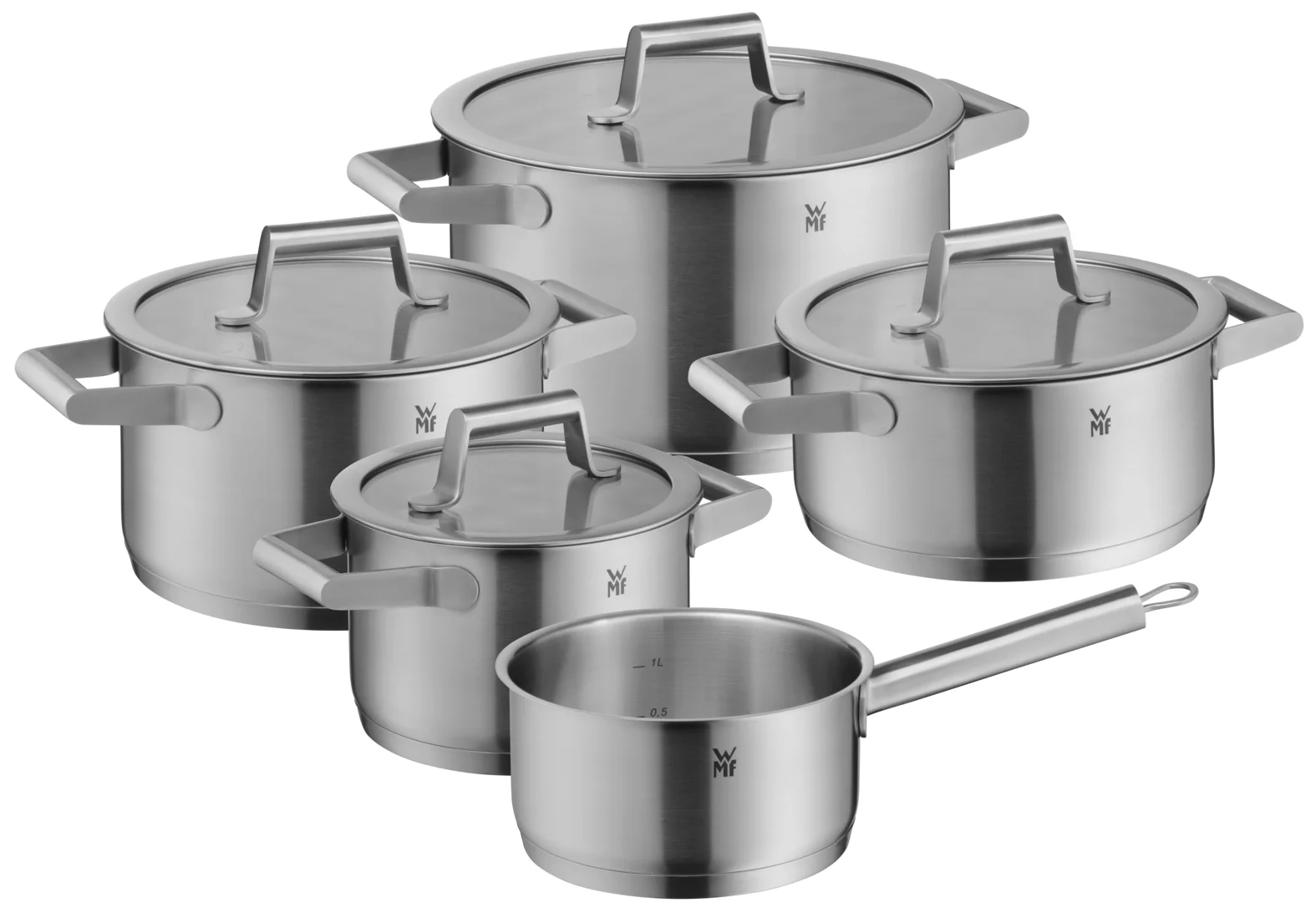 WMF Comfort Line 0732556040 Pfannen- und Topfset 9 Stück(e)