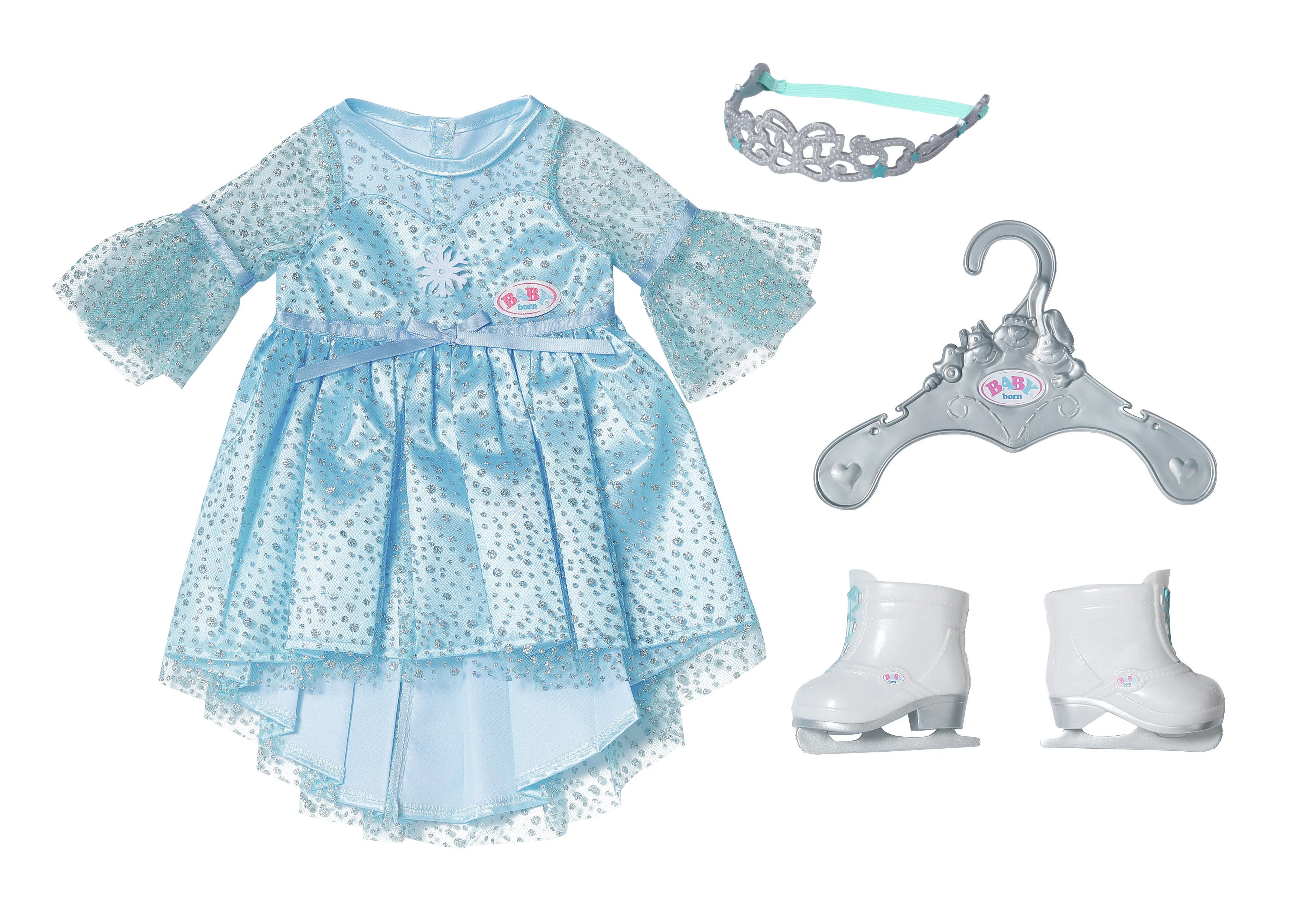 BABY born Princess On Ice 43cm Puppen-Kleiderset