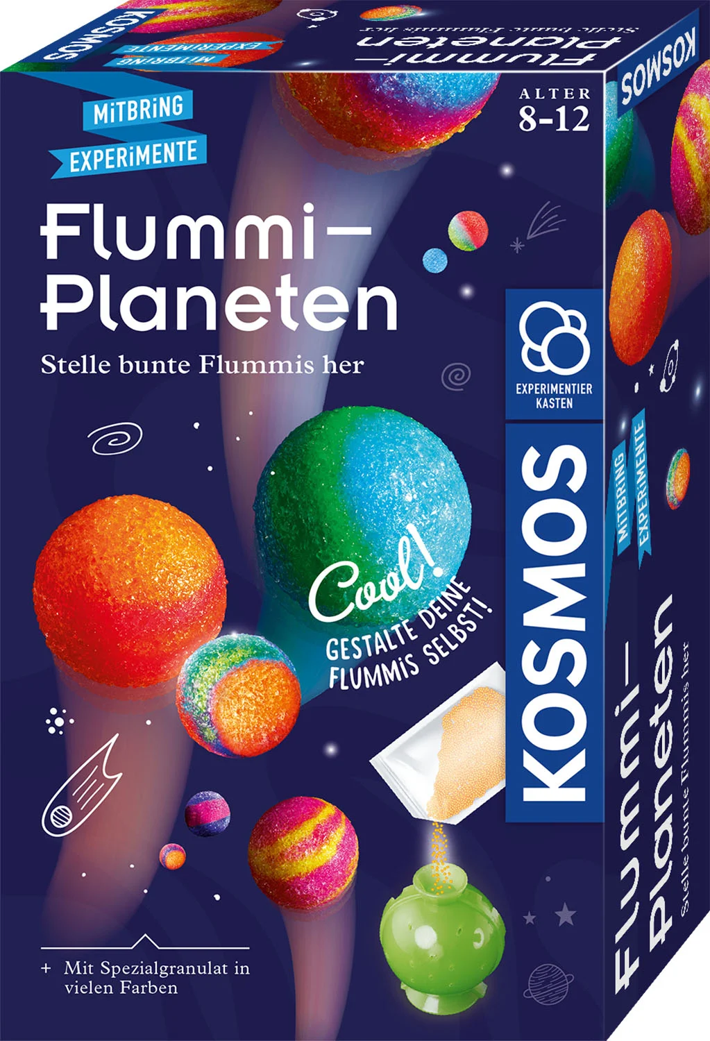 Kosmos Flummi-Planeten Stelle bunte Flummis her