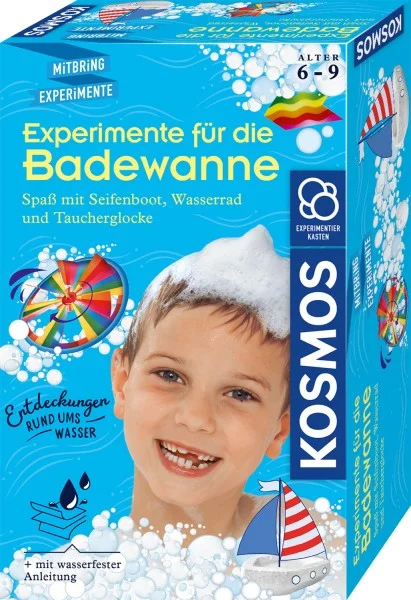 Kosmos Experimente für die Badewanne