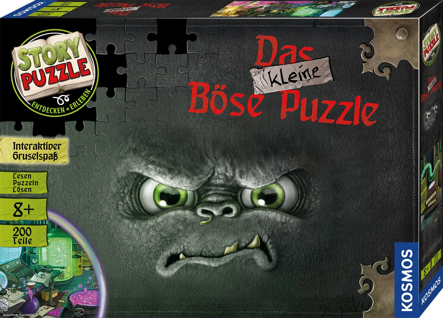 Kosmos Story Puzzle: Das kleine böse Puzzlespiel 200 Stück(e) Geschichte