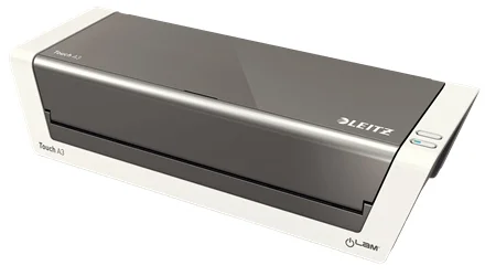 Leitz 74744000 Laminiergerät Heisslaminator 1000 mm/min Anthrazit, Weiß