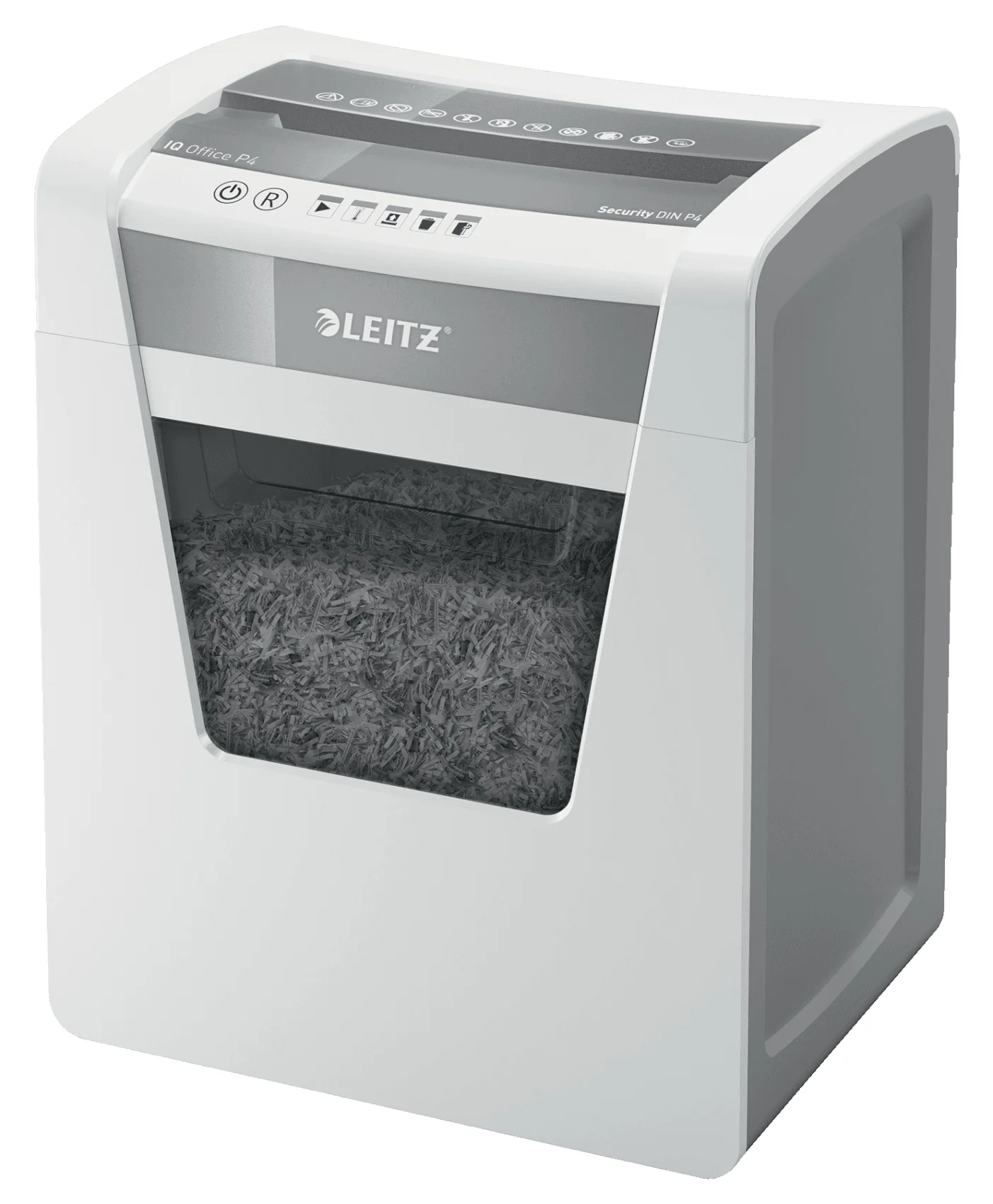 Leitz 80030000 Aktenvernichter Kreuzschreddern 55 dB 22,3 cm Weiß