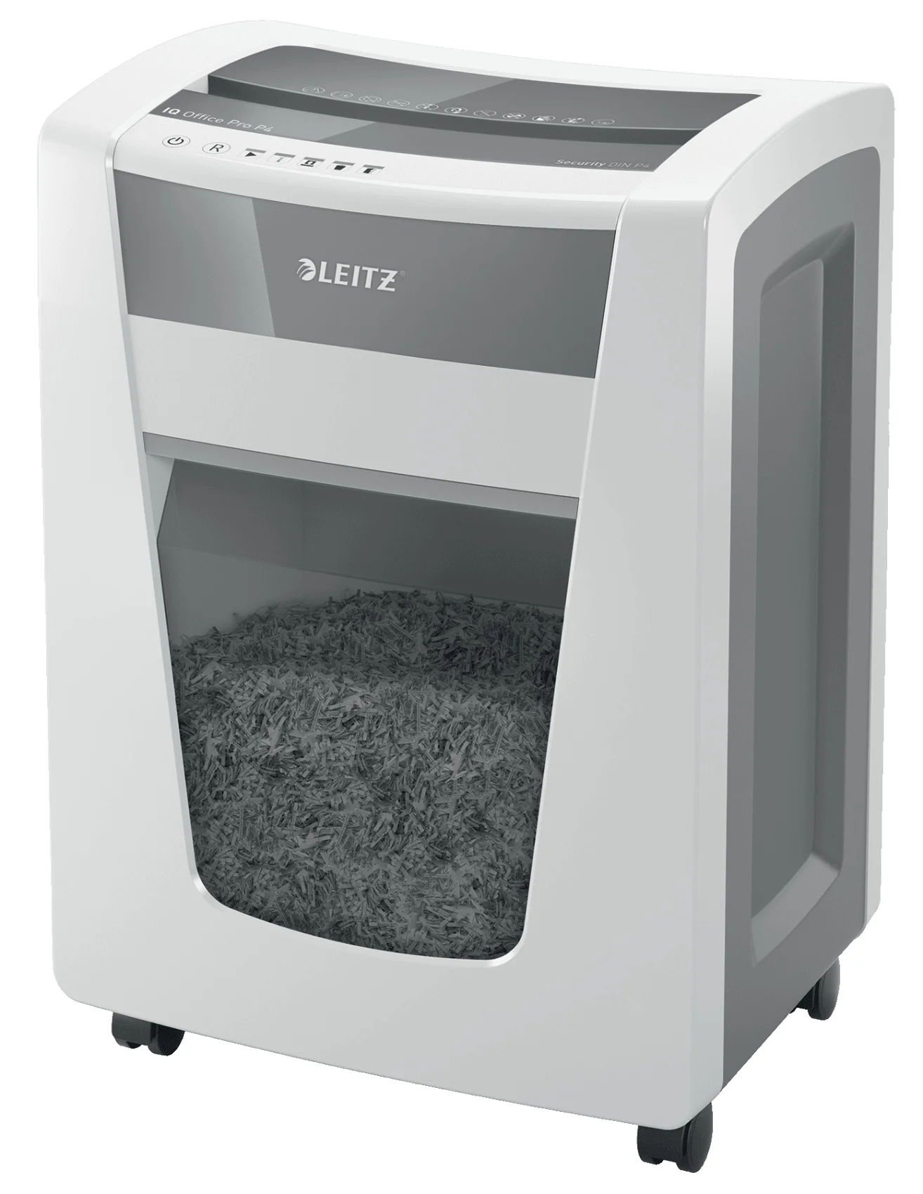 Leitz 80060000 Aktenvernichter Kreuzschreddern 55 dB 23 cm Weiß