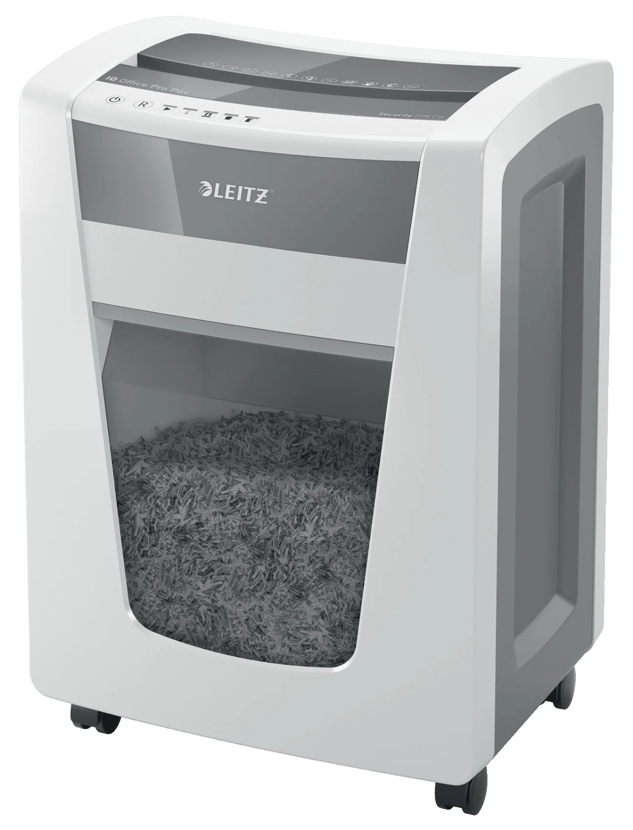 Leitz 80100000 Aktenvernichter Mikrogeschnittene Zerkleinerung 55 dB 23 cm Weiß