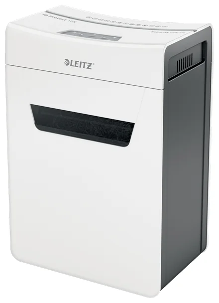 Leitz 80920000 Aktenvernichter 55 dB Grau, Weiß