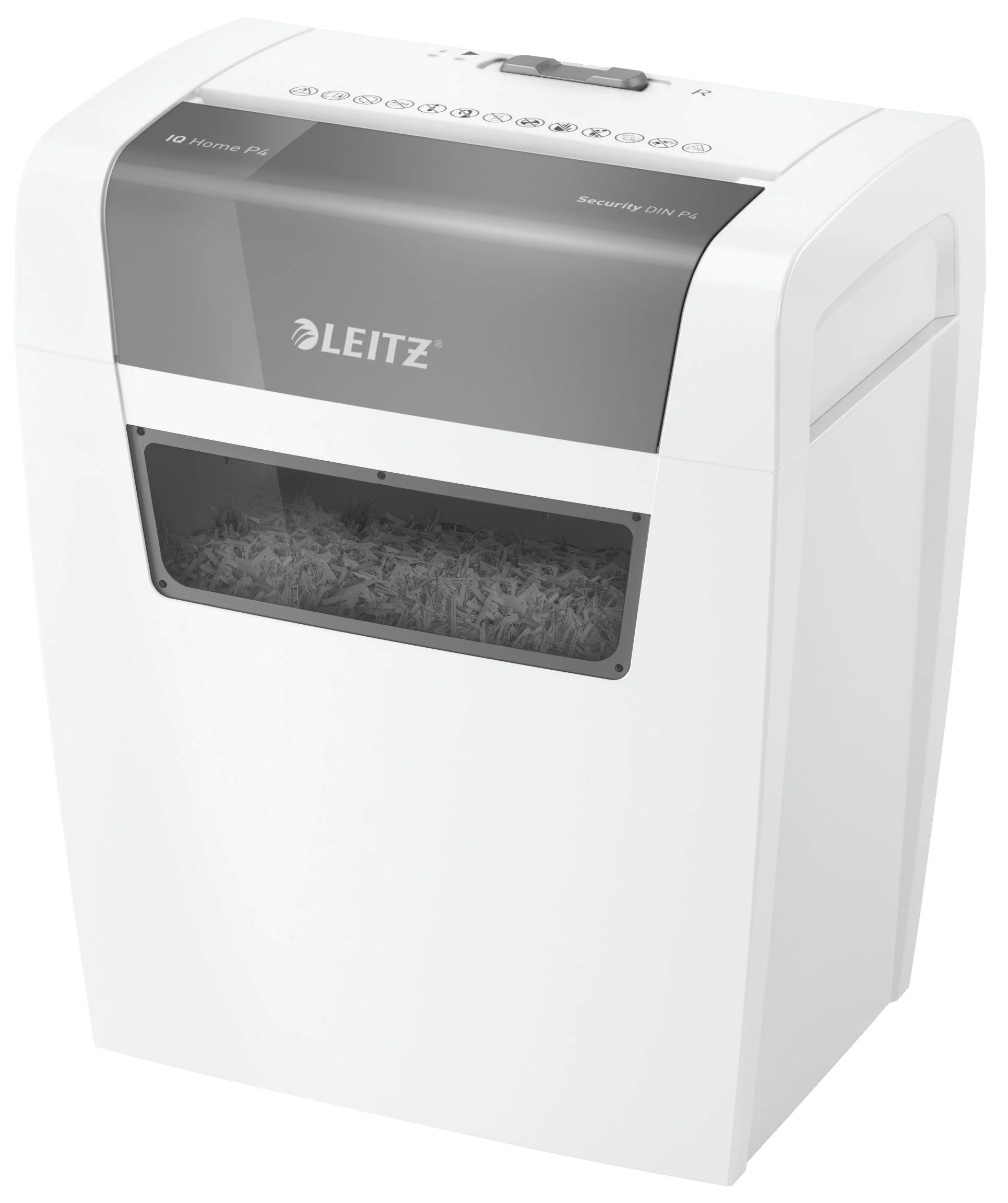 Leitz 80340000 Aktenvernichter Partikelschnitt-Zerkleinerung 70 dB 22 cm Weiß
