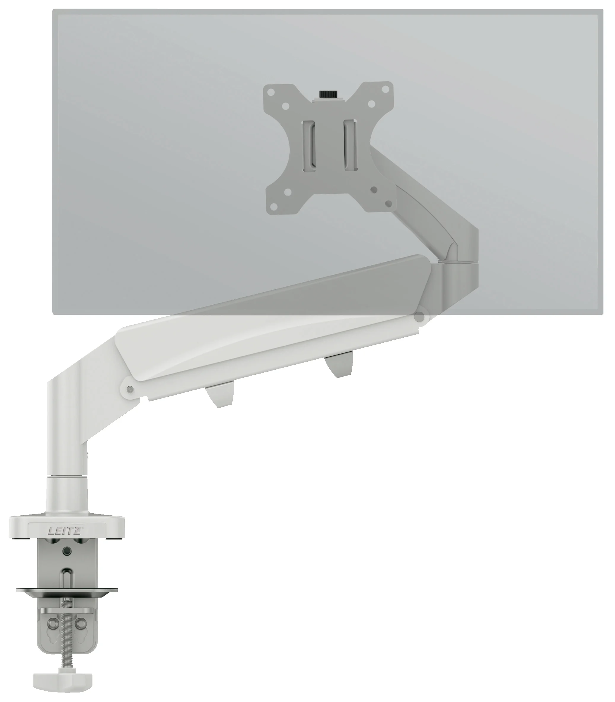 Leitz 64890085 Flachbildschirm-Tischhalterung 81,3 cm (32") Tisch/Bank Grau