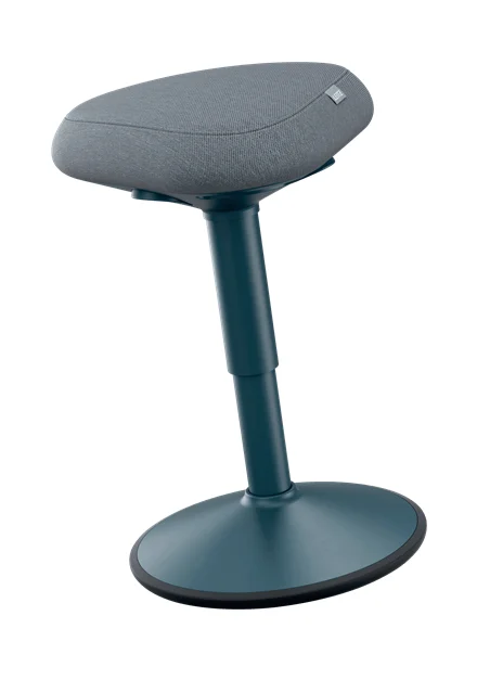 Leitz 65440089 Sattelstuhl Gepolsterter Sitz Grau Kunststoff 1 Stück(e)
