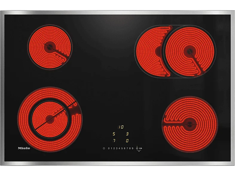 MIELE KM 6522 FR Elektrokochfeld (764 mm breit, 4 Kochzonen)