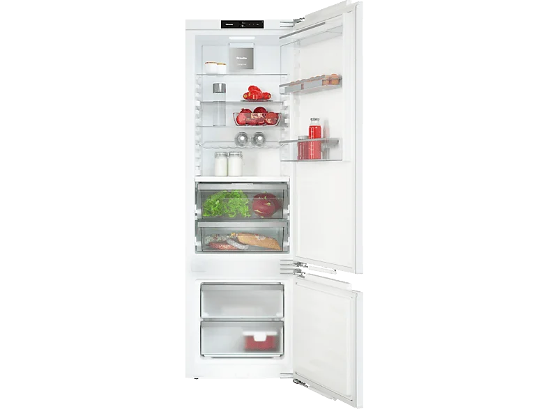 MIELE KF 7742 C Kühlgefrierkombination (C, 255 l, 1770 mm hoch, Weiß)