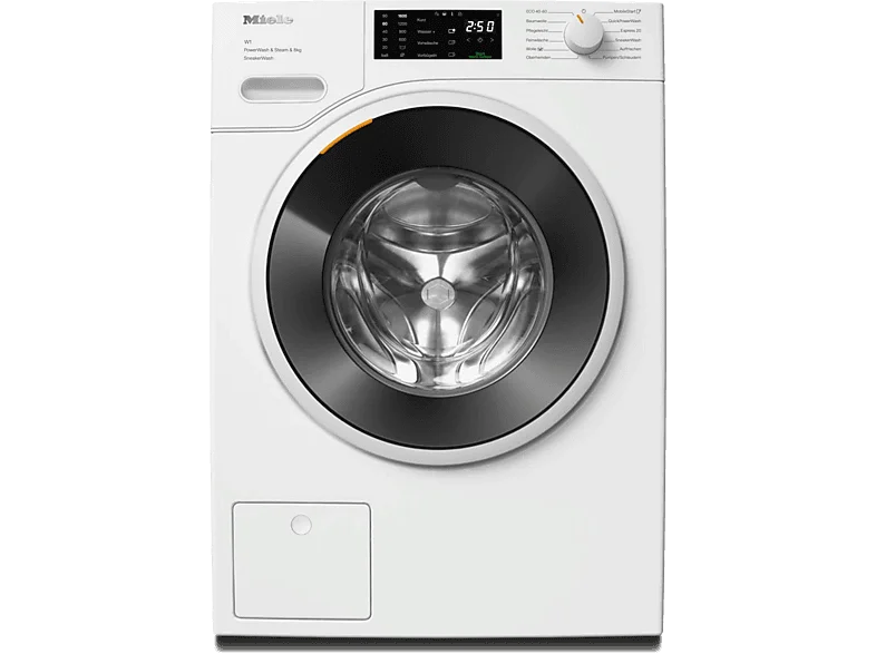 MIELE WWC384 WCS SneakerWash W1 White Edition Waschmaschine (8 kg, 1600 U/Min., A, Flusenfilter, Fremdkörperfilter)