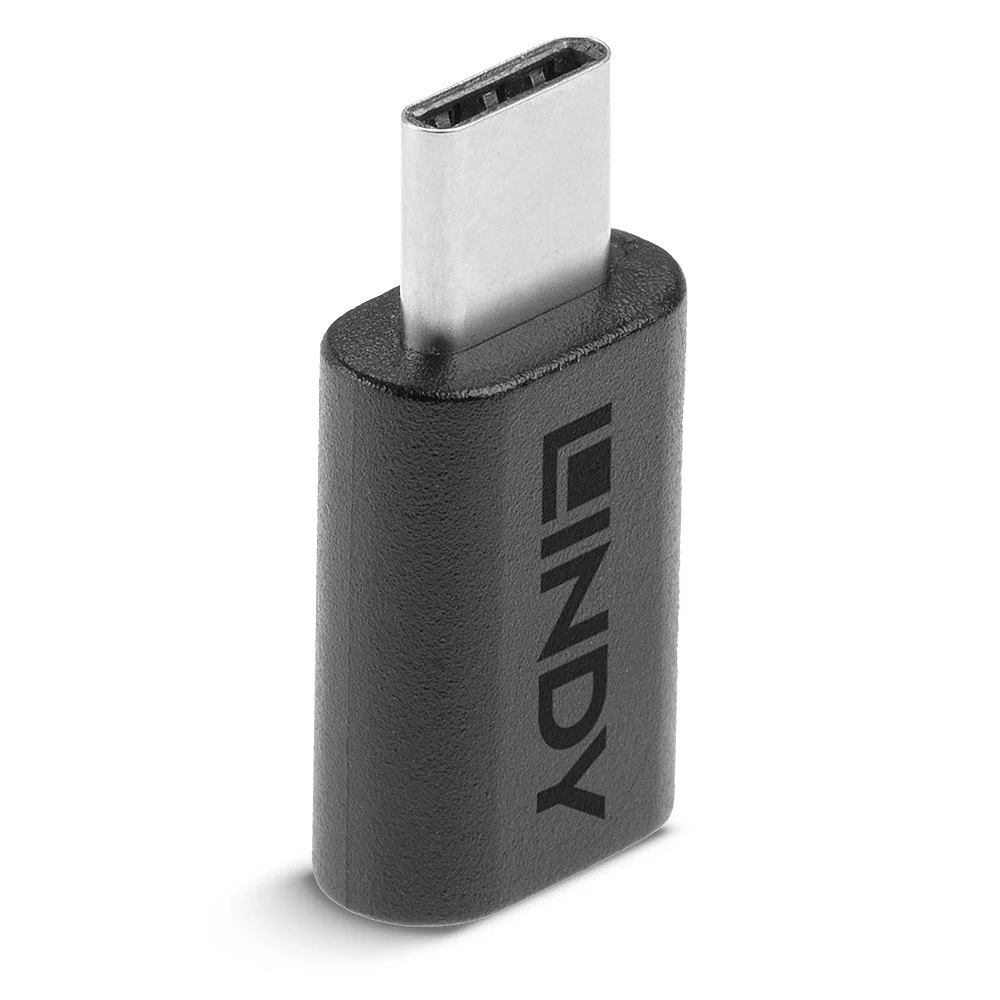 Lindy 41893 Kabeladapter USB 3.2 Type C Schwarz