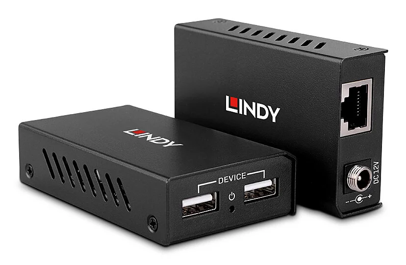 Lindy 43408 Audio-/Video-Leistungsverstärker AV-Sender & -Empfänger Schwarz