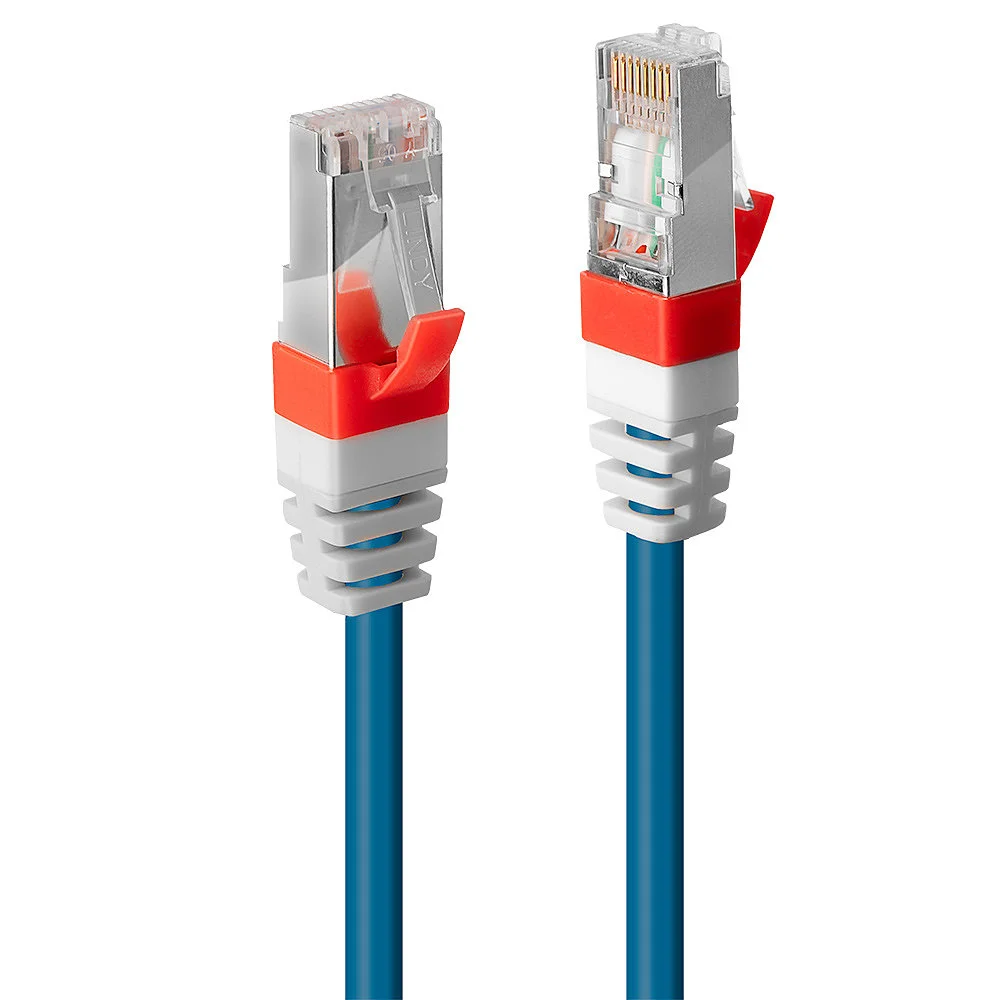 Lindy 45374 Netzwerkkabel Blau 1 m Cat6a S/FTP (S-STP)