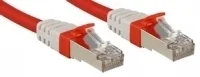 Lindy Cat.6 (A) SSTP / S/FTP PIMF Premium 3.0m Netzwerkkabel Rot 3 m