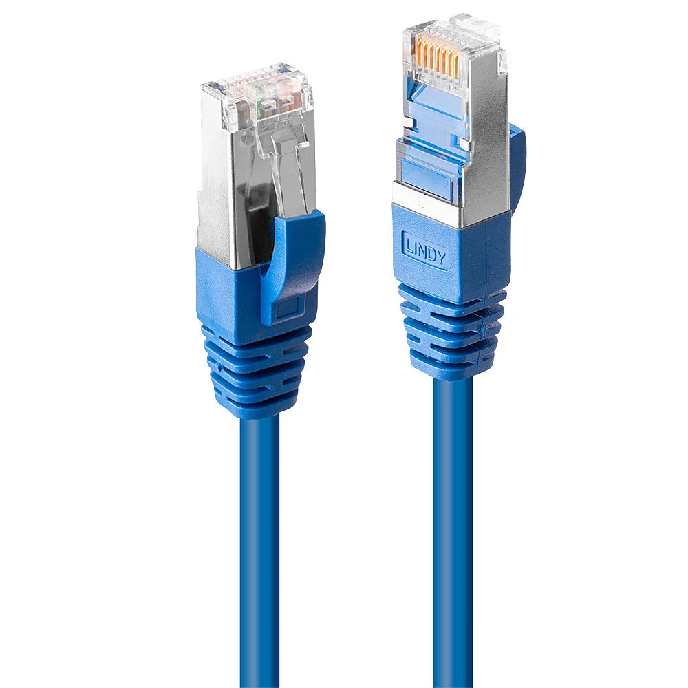 Lindy 45642 Netzwerkkabel Blau 1 m Cat6 S/FTP (S-STP)