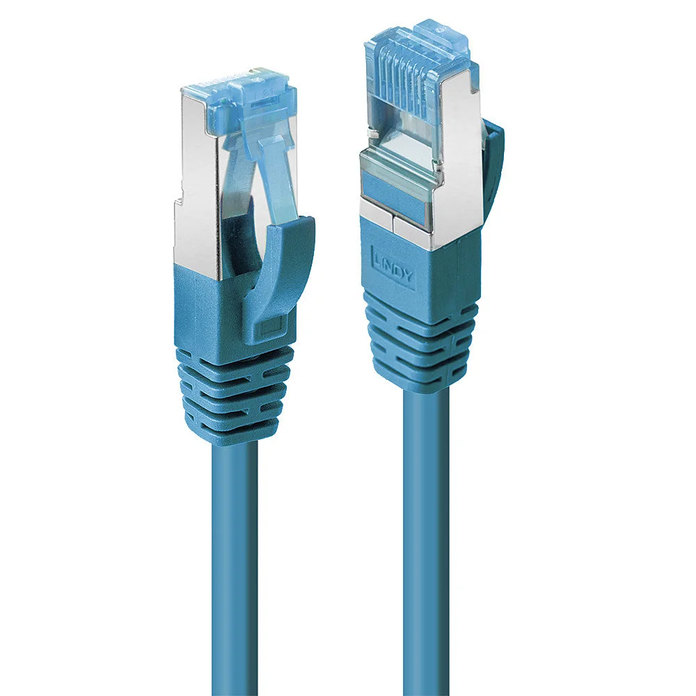 Lindy 47152 Netzwerkkabel Blau 7,5 m Cat6a S/FTP (S-STP)