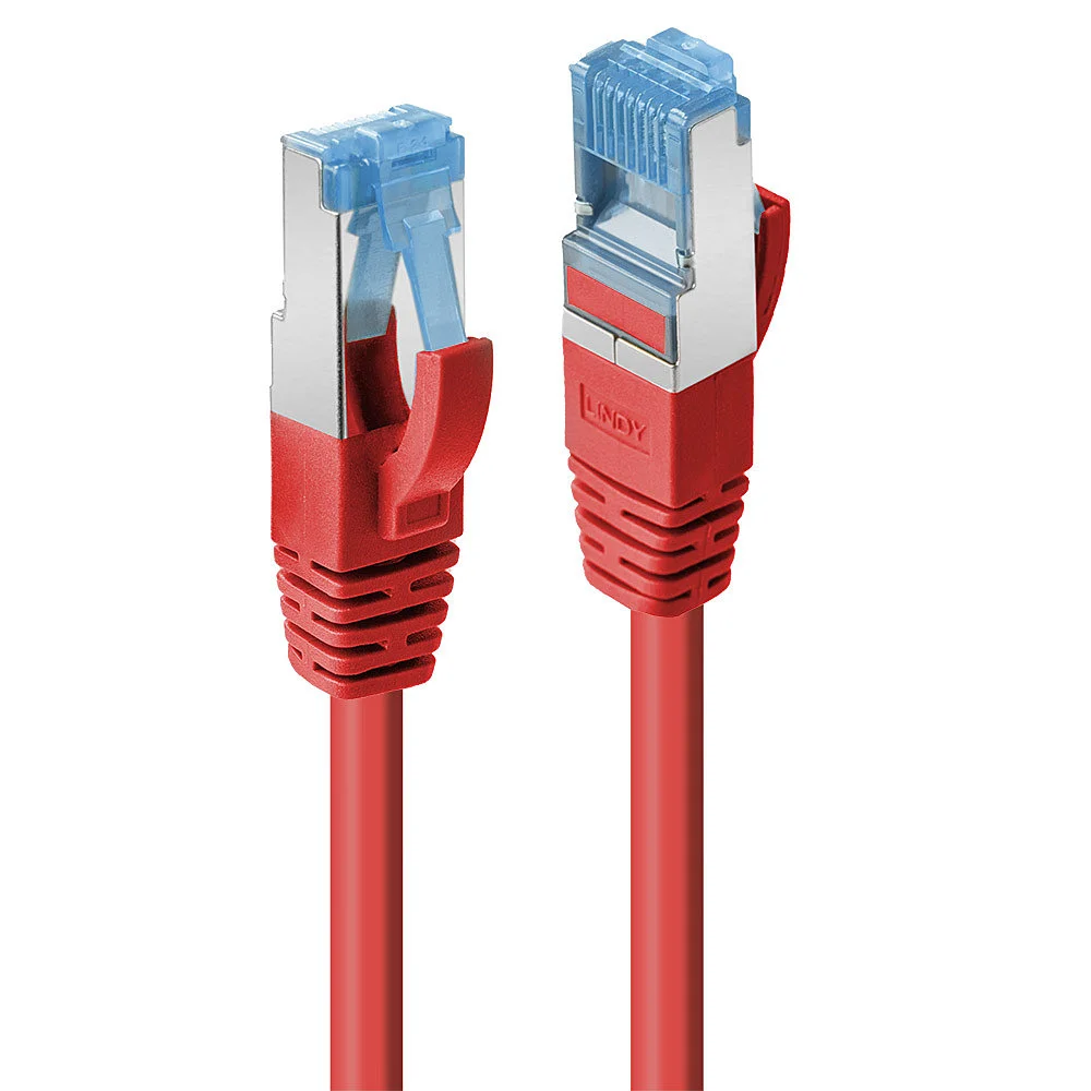 Lindy 47163 Netzwerkkabel Rot 1,5 m Cat6a S/FTP (S-STP)