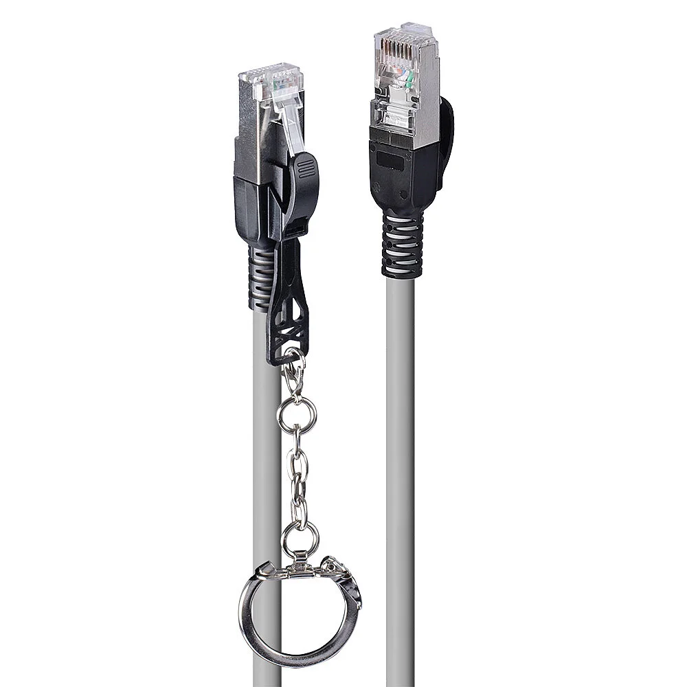 Lindy 47601 Netzwerkkabel Grau 0,5 m Cat6a S/FTP (S-STP)