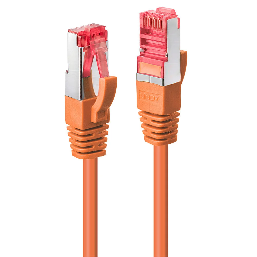 Lindy 47812 Netzwerkkabel Orange 7,5 m Cat6 S/FTP (S-STP)