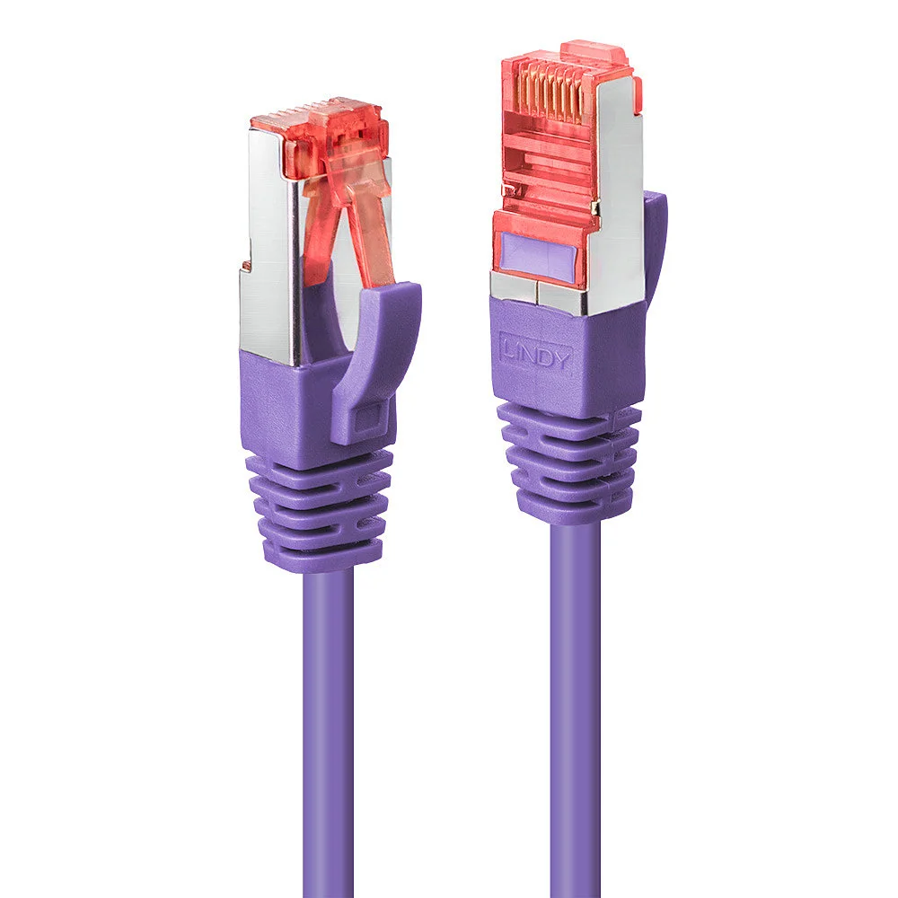 Lindy 47827 Netzwerkkabel Violett 7,5 m Cat6 S/FTP (S-STP)