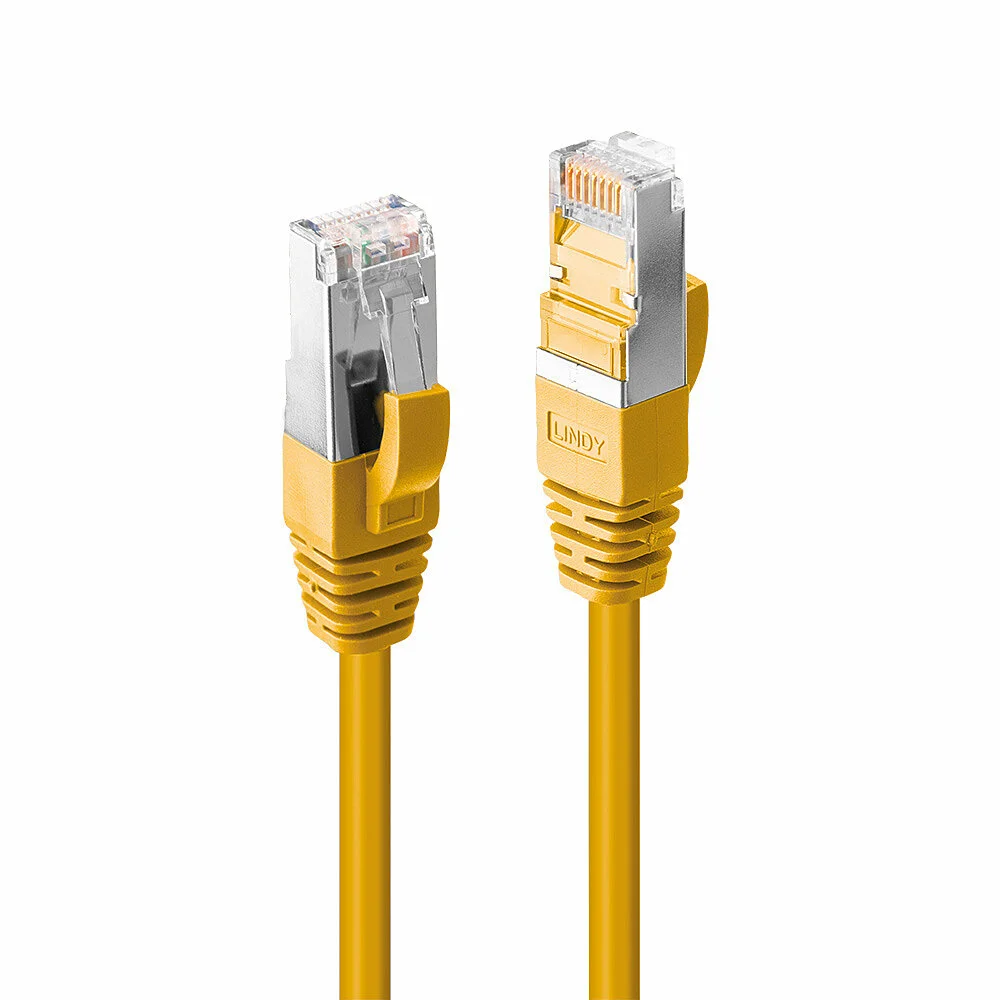 Lindy 47864 Netzwerkkabel Gelb 2 m Cat6a S/FTP (S-STP) Rund