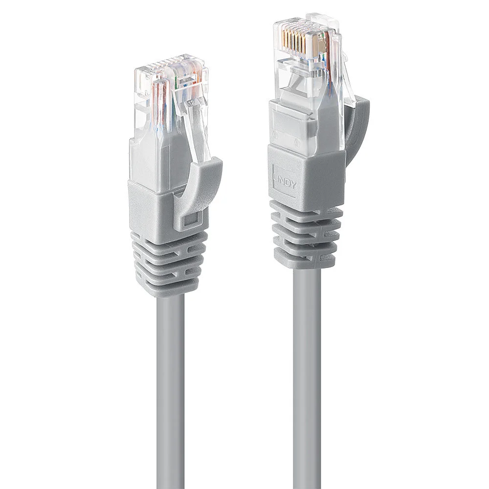 Lindy 48002 Netzwerkkabel Grau 1 m Cat6 U/UTP (UTP)