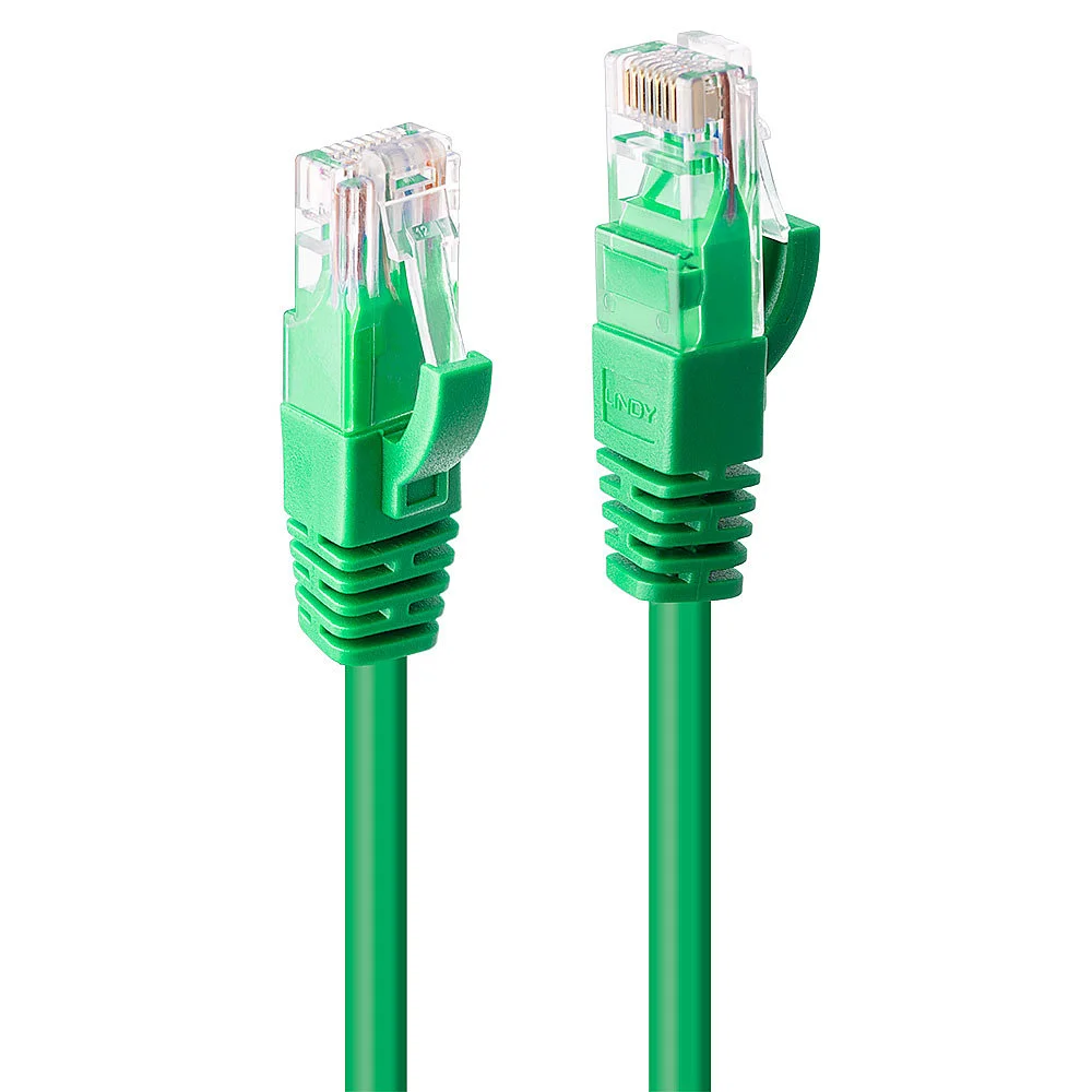 Lindy 48047 Netzwerkkabel Grün 0,3 m Cat6 U/UTP (UTP)