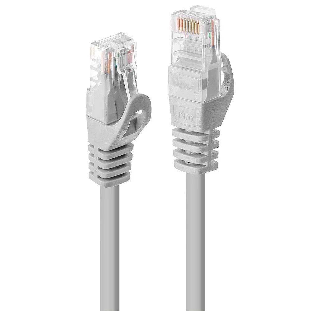Lindy 48160 Netzwerkkabel Grau 0,3 m Cat6 U/UTP (UTP)