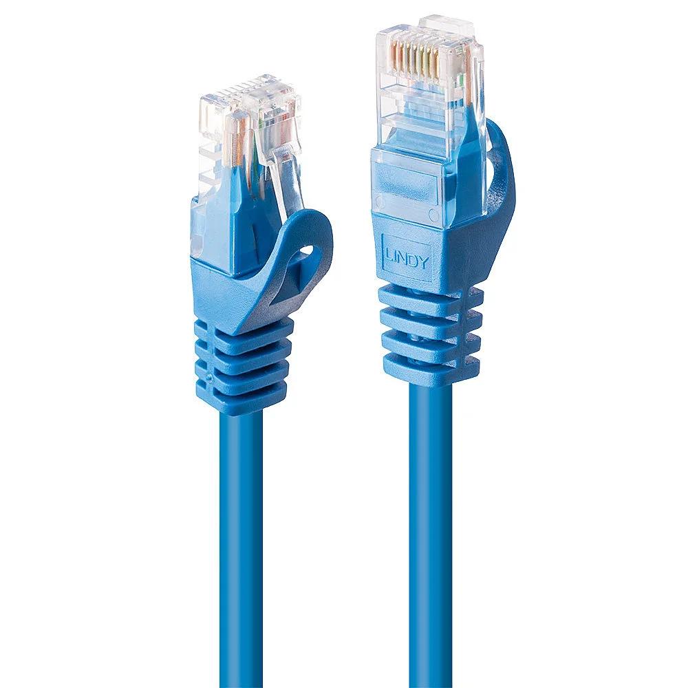 Lindy 48174 Netzwerkkabel Blau 3 m Cat6 U/UTP (UTP)