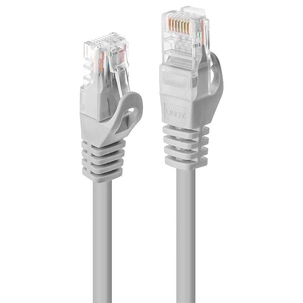 Lindy 48364 Netzwerkkabel Grau 3 m Cat5e U/UTP (UTP)