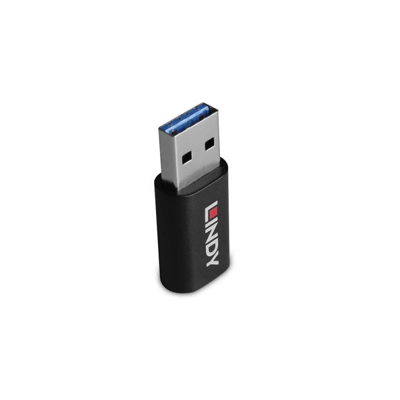 Lindy 71264 Kabeladapter USB Type A USB Type C Schwarz