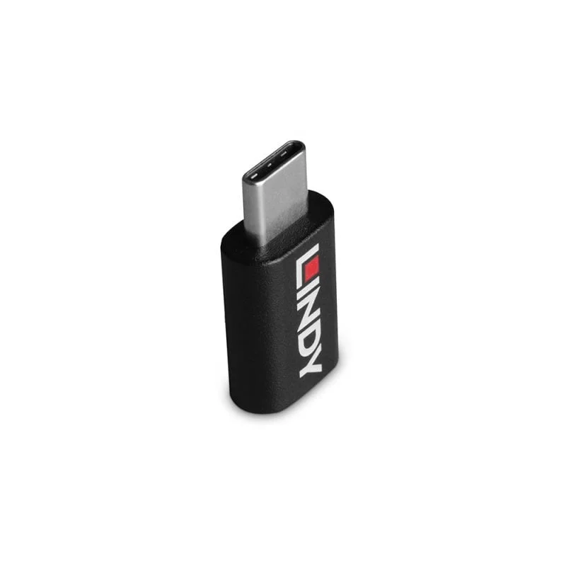 Lindy 71265 Kabeladapter USB Type C Schwarz