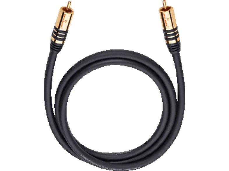 OEHLBACH 21532 NF SUB-Kabel Cinch/Cinch Mono, Cinch-Kabel, 2 m