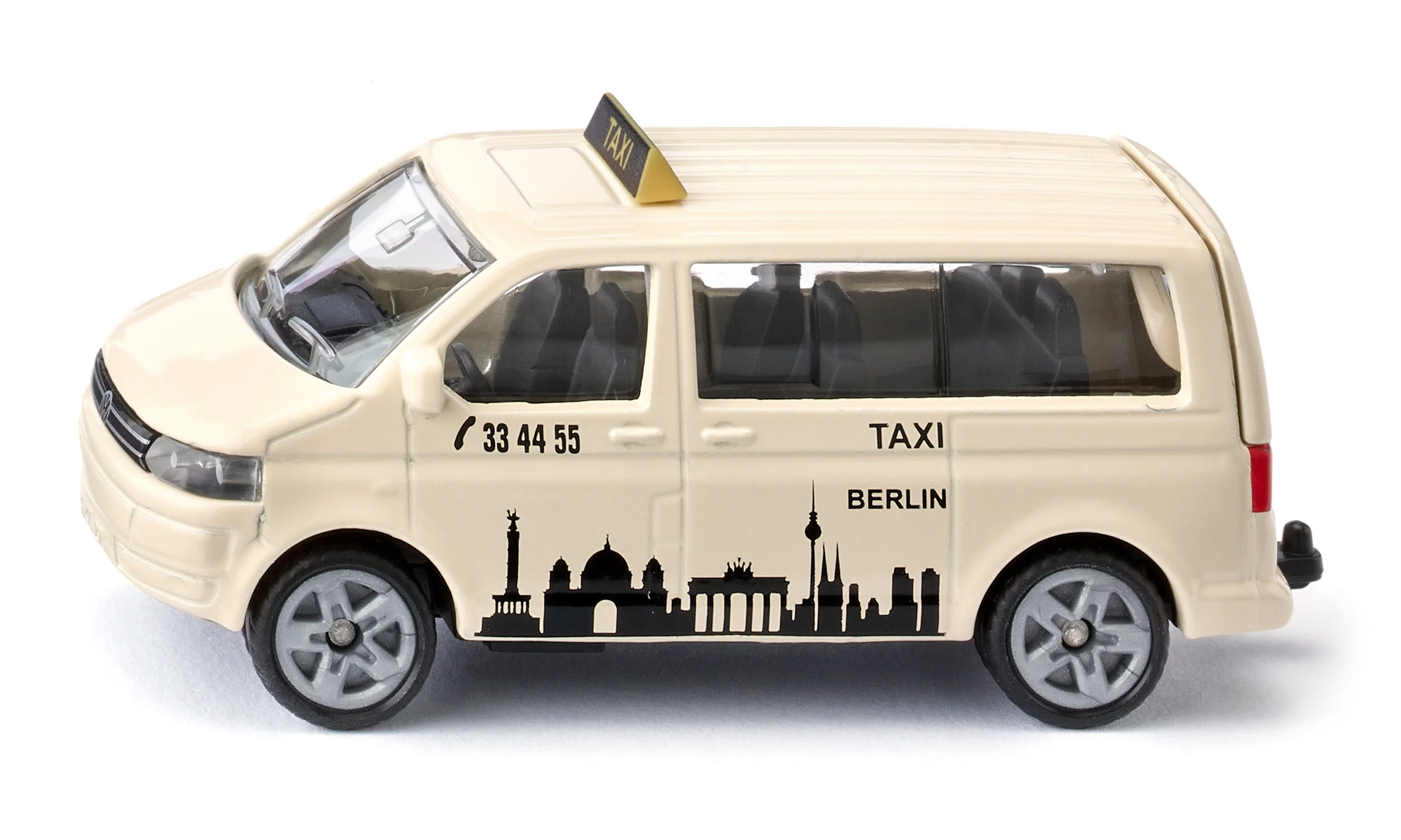 Siku VW T5 taxi van Busmodell Vormontiert