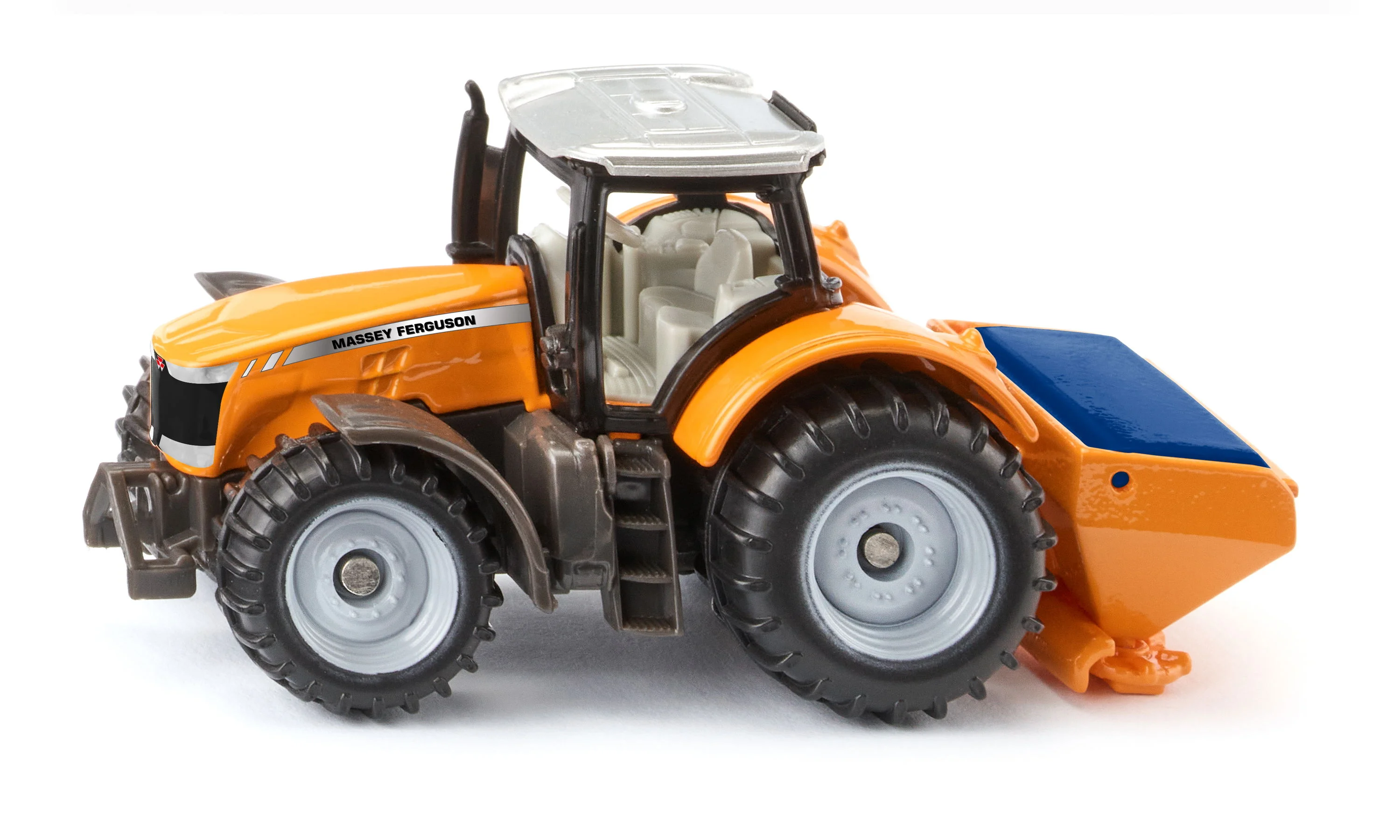 Siku Massey Ferguson with Salt Spreader Traktor-Modell Vormontiert