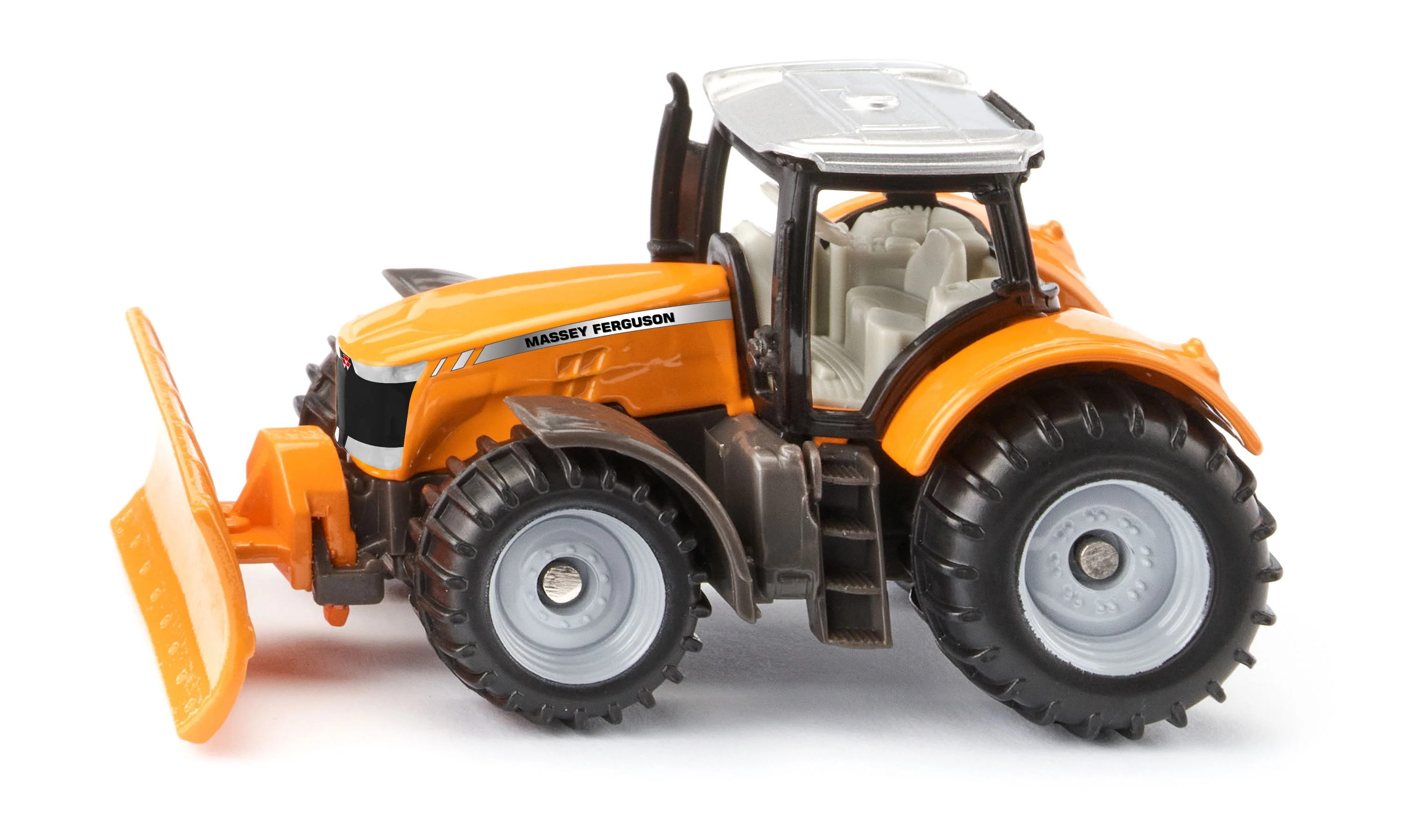 Siku Massey Ferguson mit Räumschild Traktor-Modell Vormontiert