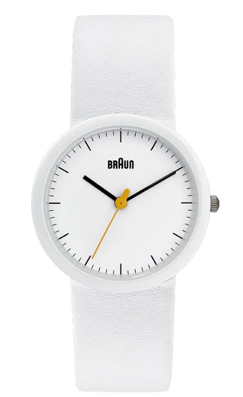 Braun BN0021 Armbanduhr Quarz Weiß