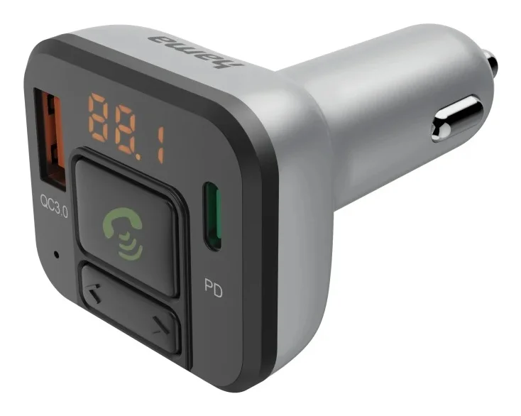 Hama 00014169 FM-Transmitter 87,6 - 107,9 MHz Schwarz, Silber