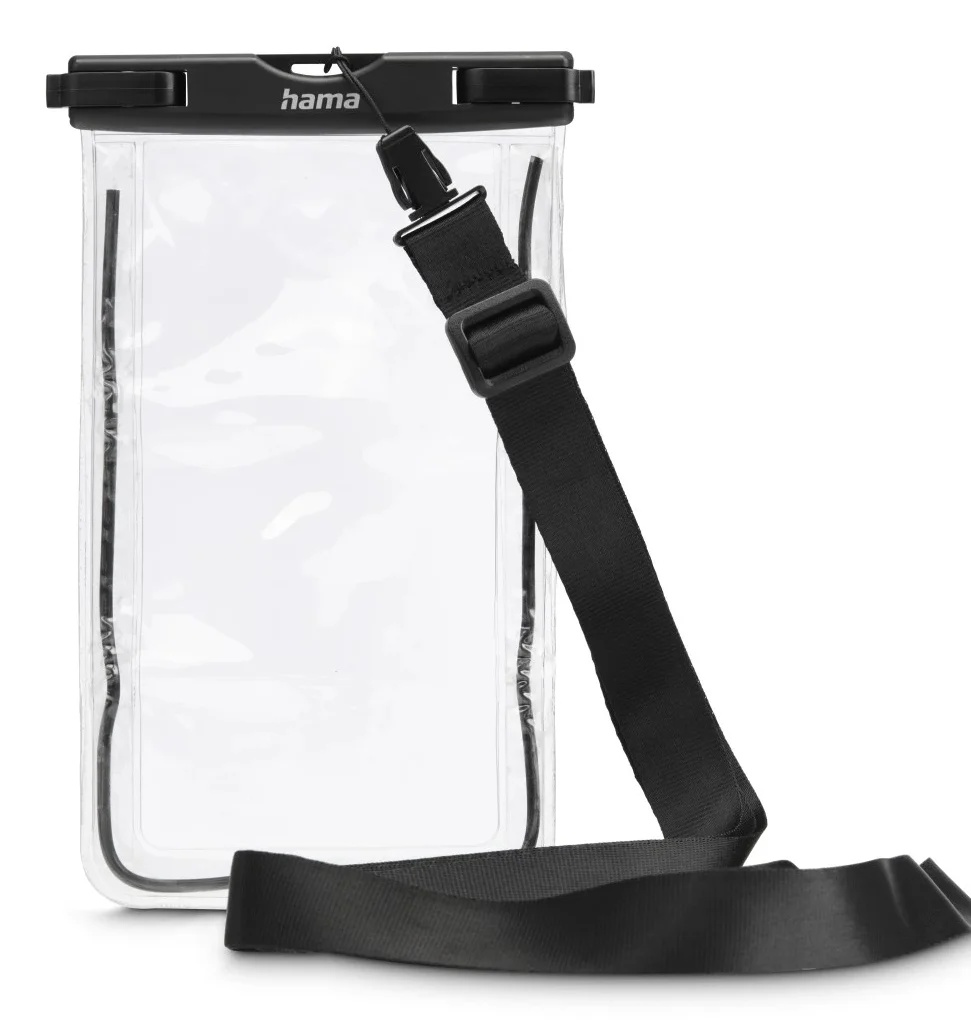 Hama 00019858 Handy-Schutzhülle 17 cm (6.7") Schwarz, Transparent