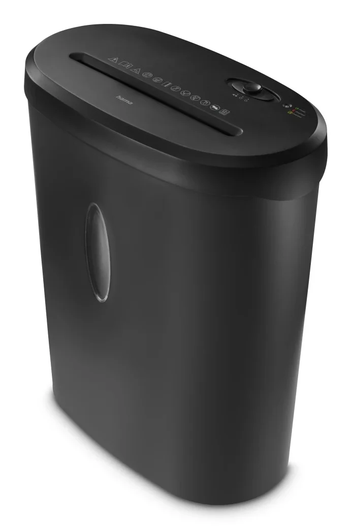 Hama Safe X120 Aktenvernichter Kreuzschreddern 68 dB 22 cm Schwarz