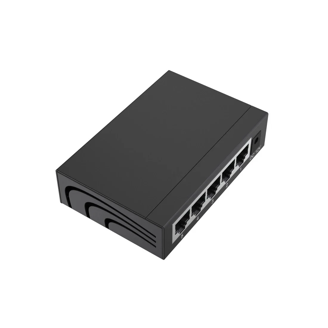 Hama 4007249533166 Unmanaged Gigabit Ethernet (10/100/1000) Desktop Schwarz